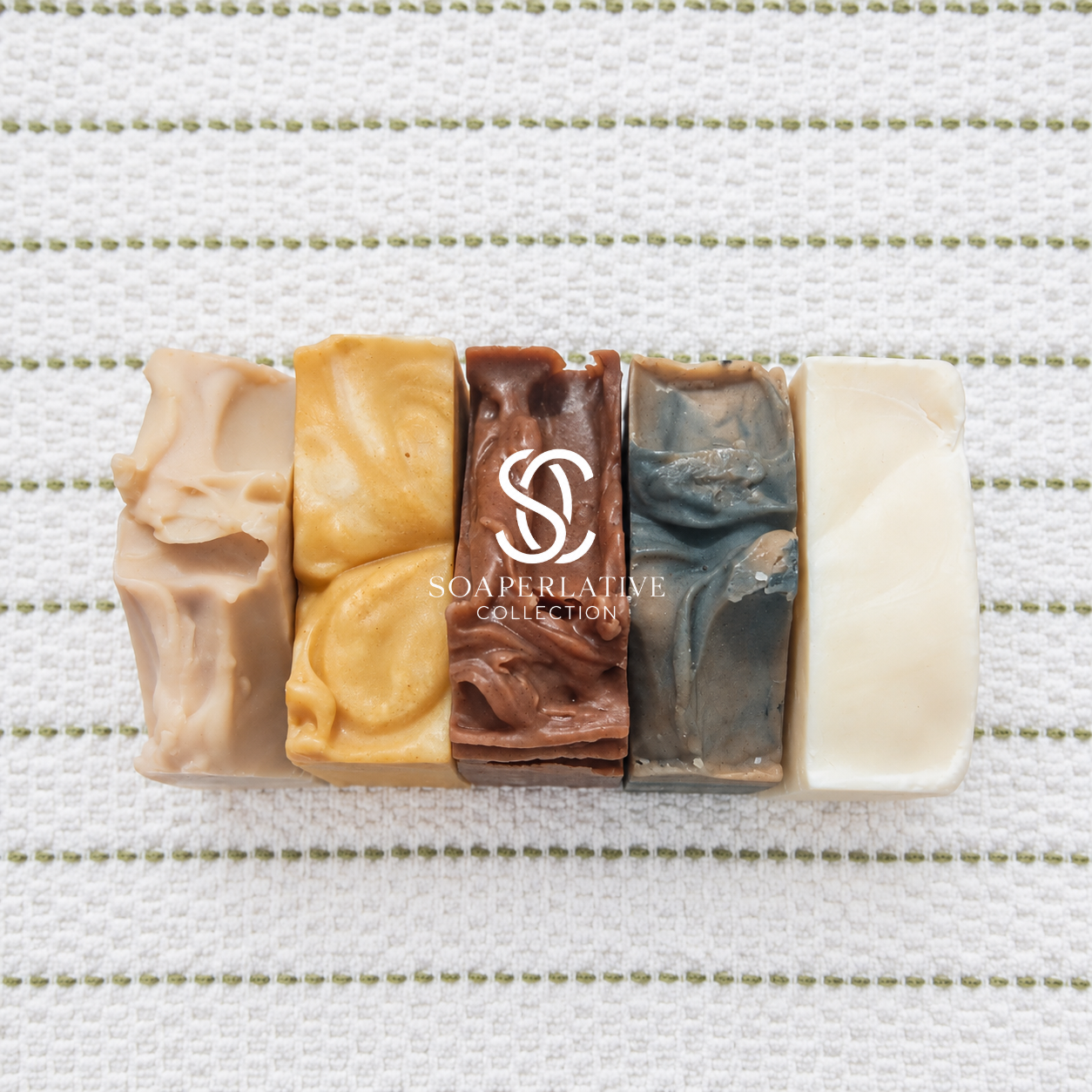 Soaperlative Signature Soap Bundle Pick 5 handmade soaps
